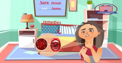How to treat a sore throat at home?